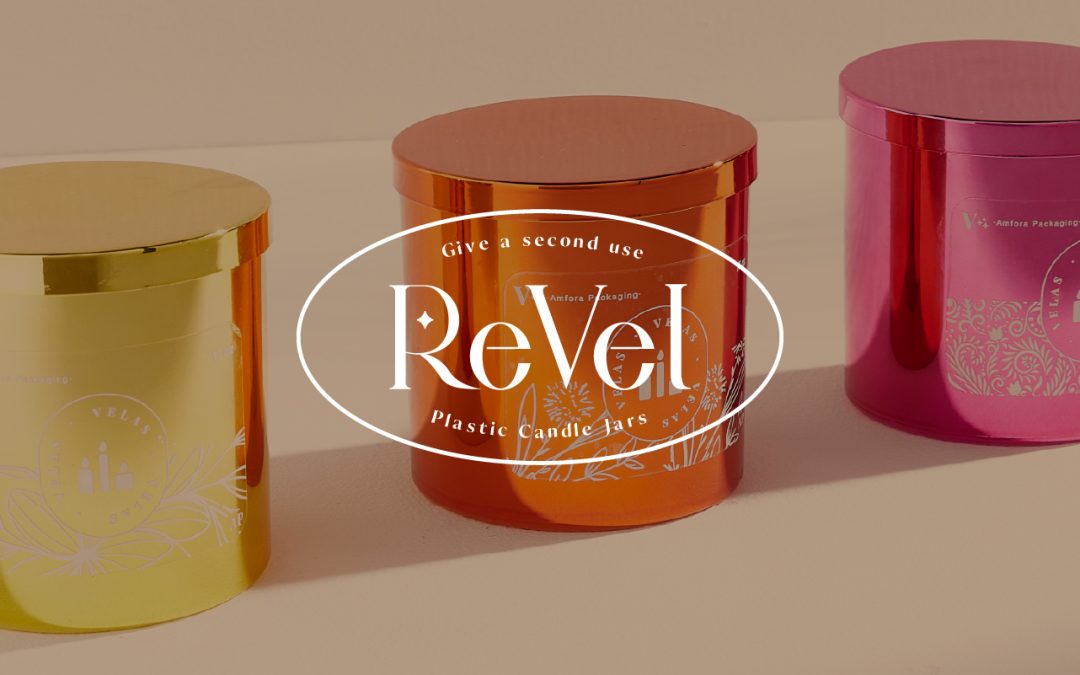 Our journey to innovation: meet ReVel, our candle jars made of polycarbonate
